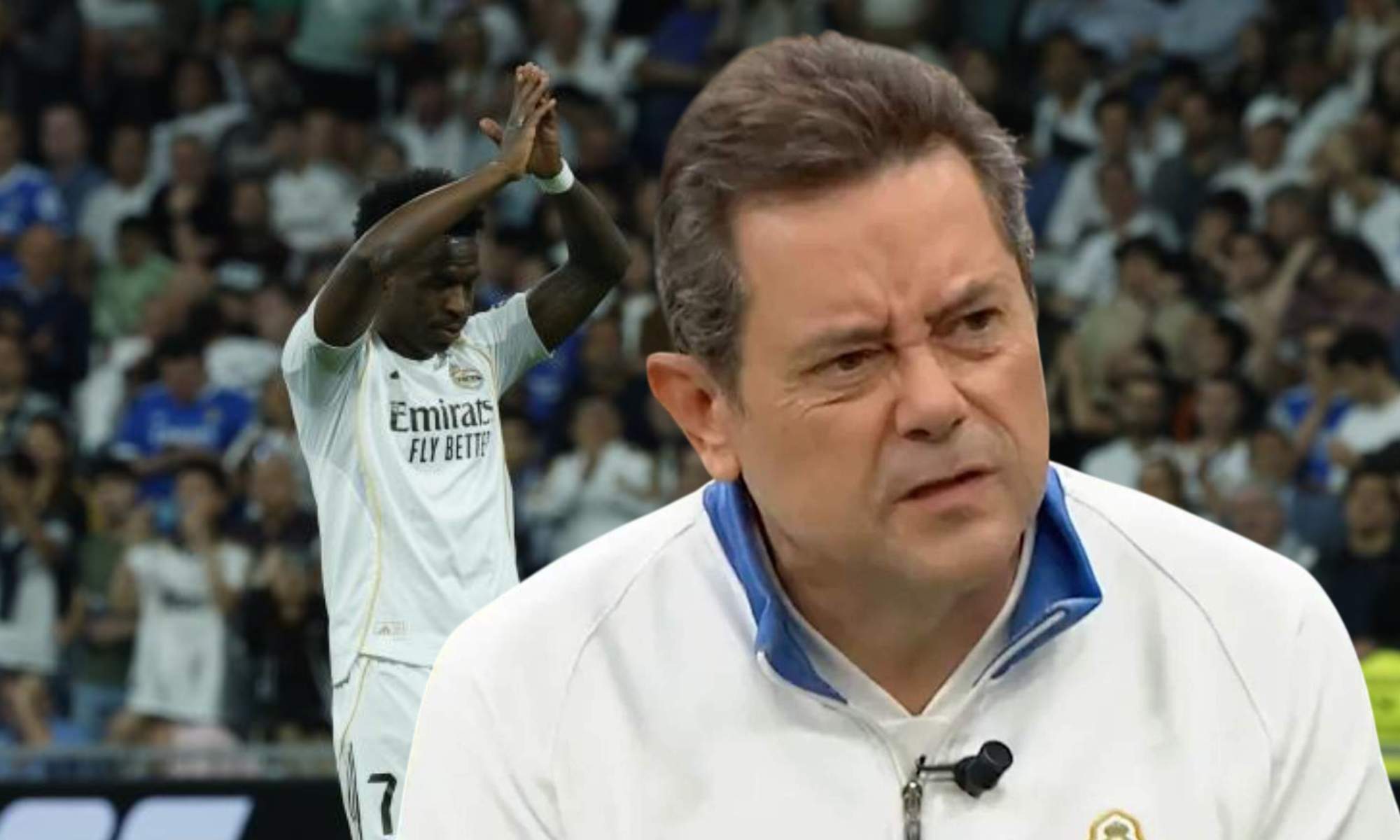 Roncero aplaude el perdón de Vinicius tras marcar su gol