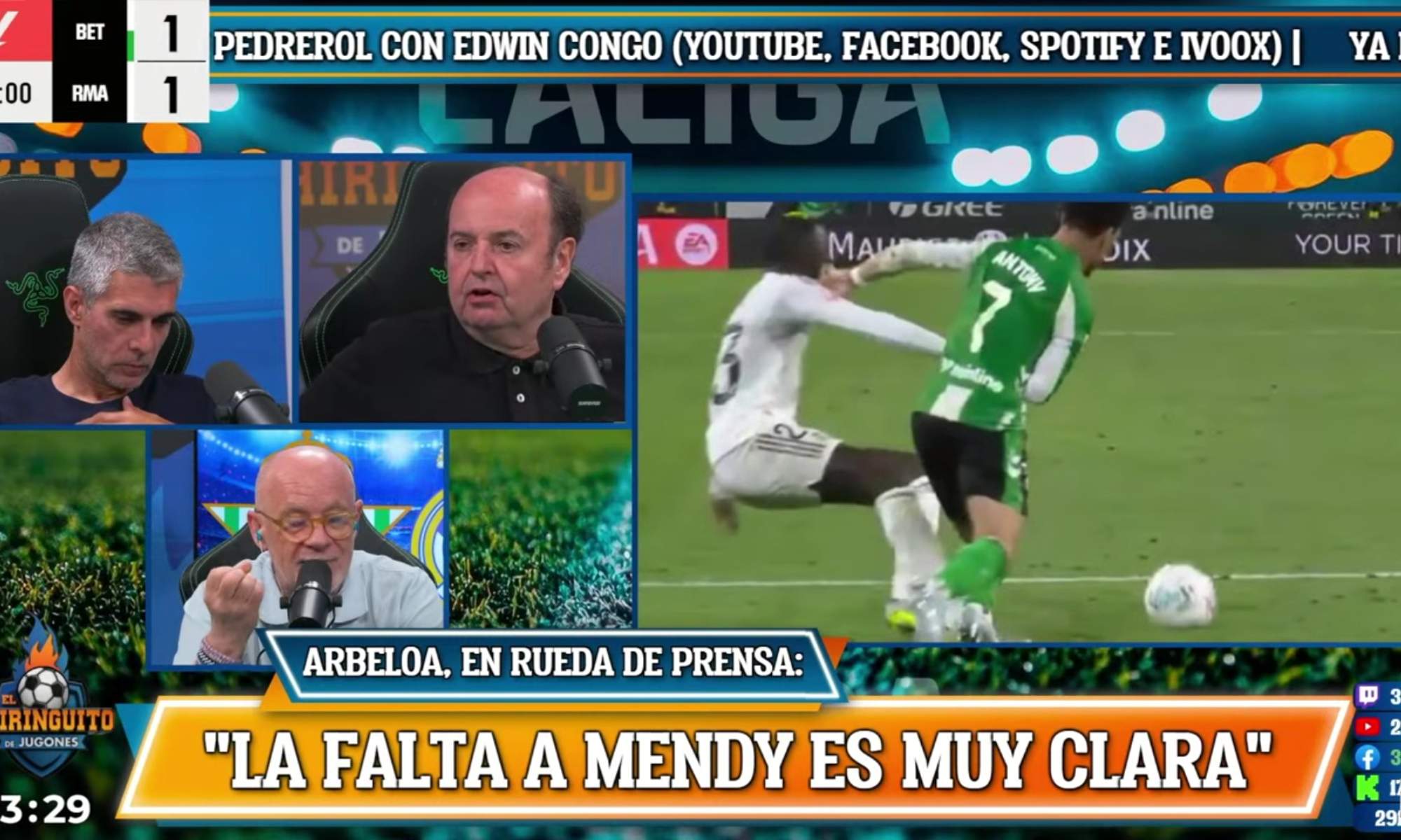 Juanma Rodríguez estalla por el arbitraje del Betis - Real Madrid