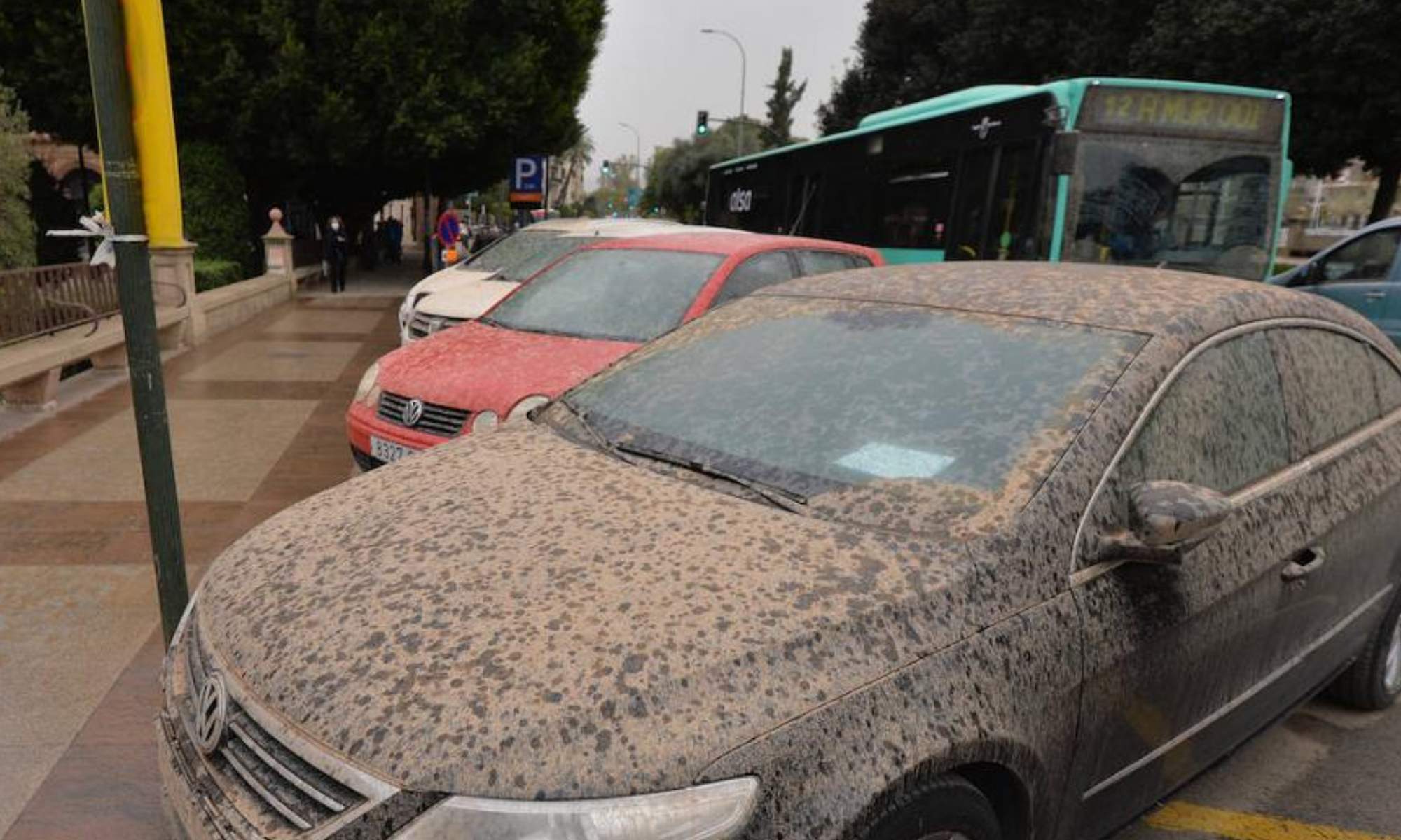 Los posibles riesgos de la lluvia de barro
