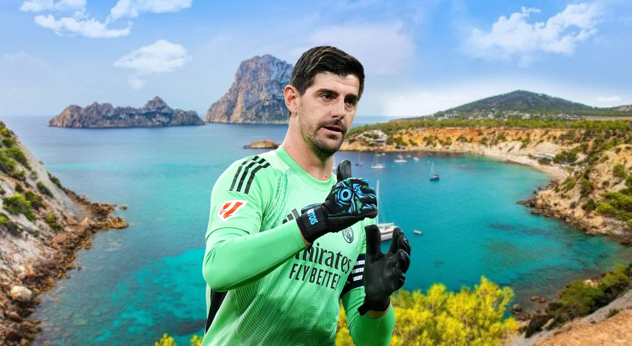 El refugio de Courtois durante sus vacaciones