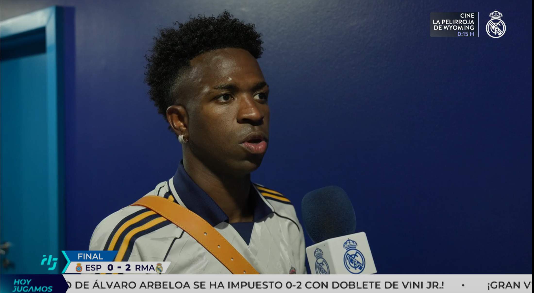 Vinícius manda un mensaje al madridismo