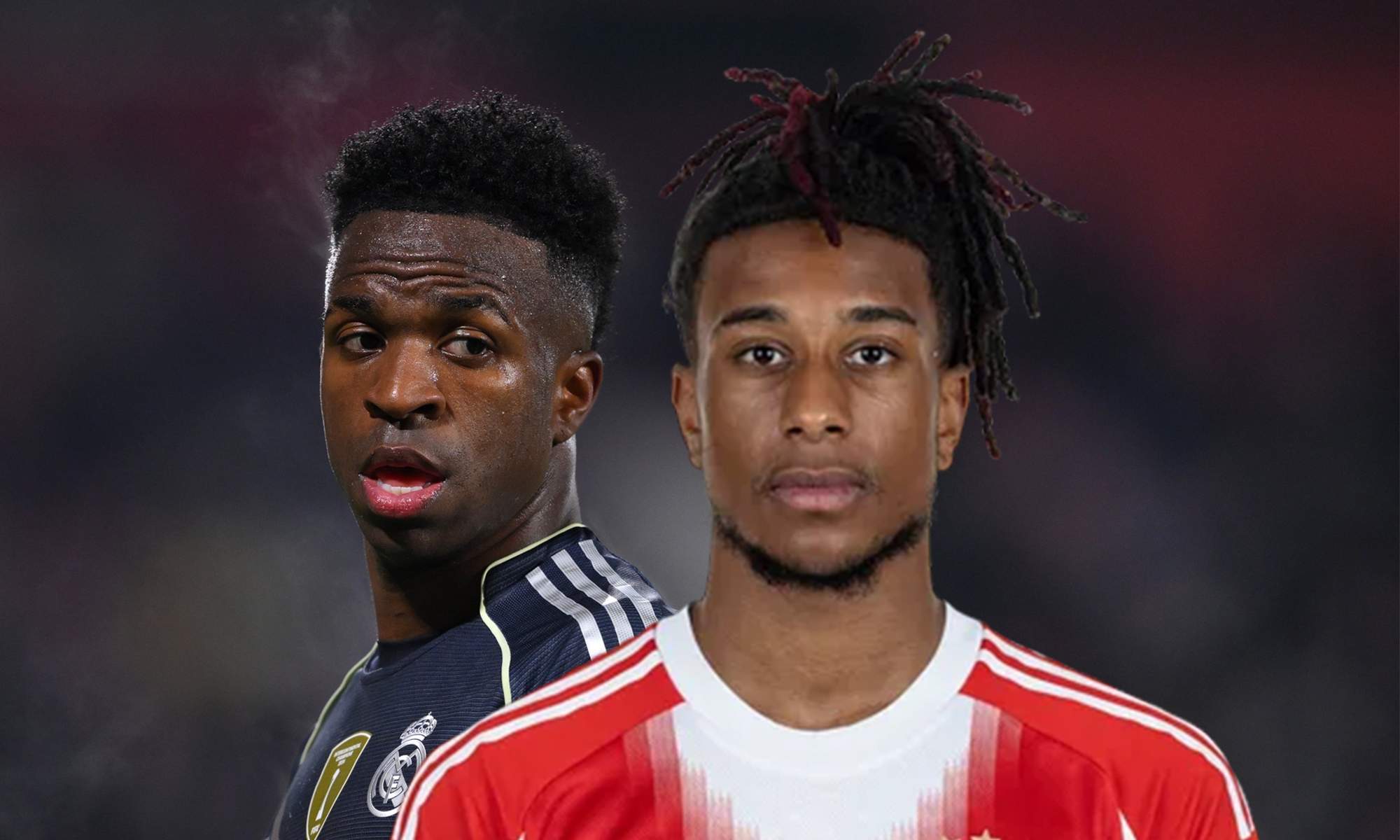 Vinícius Júnior y Michael Olise.