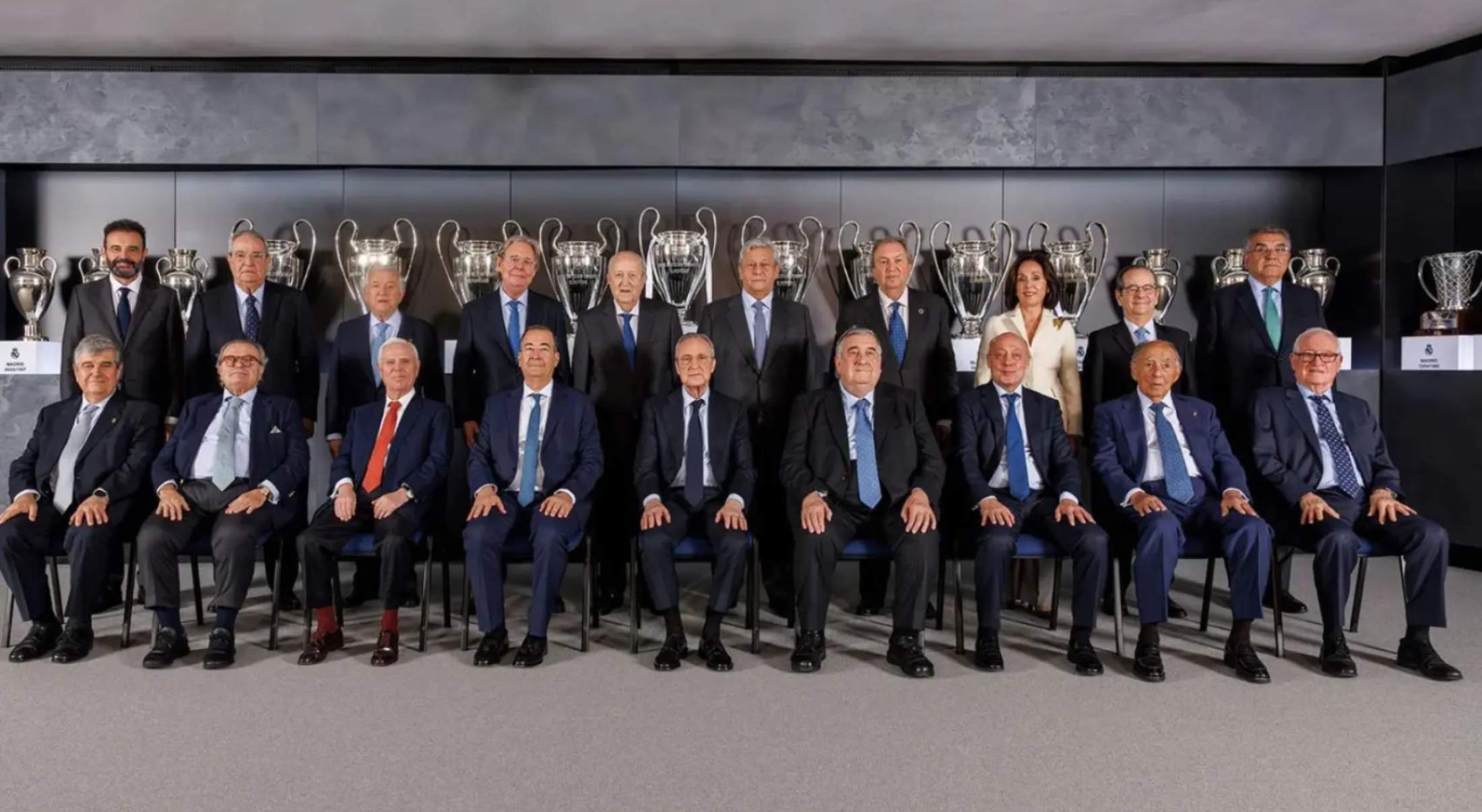 La junta directiva de Florentino en el Real Madrid