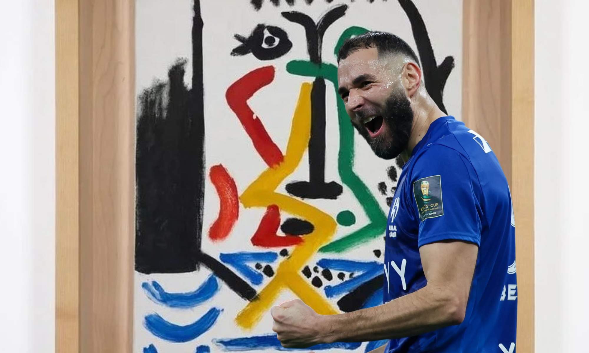 La inversión en arte de Karim Benzema: 1,5 millones por un Picasso expuesto en Nueva York