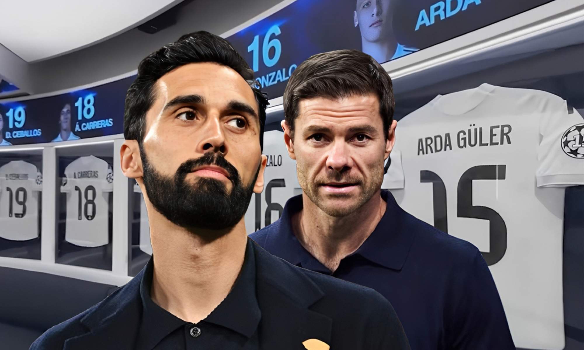 Álvaro Arbeloa, Xabi Alonso y el vestuario del Real Madrid.