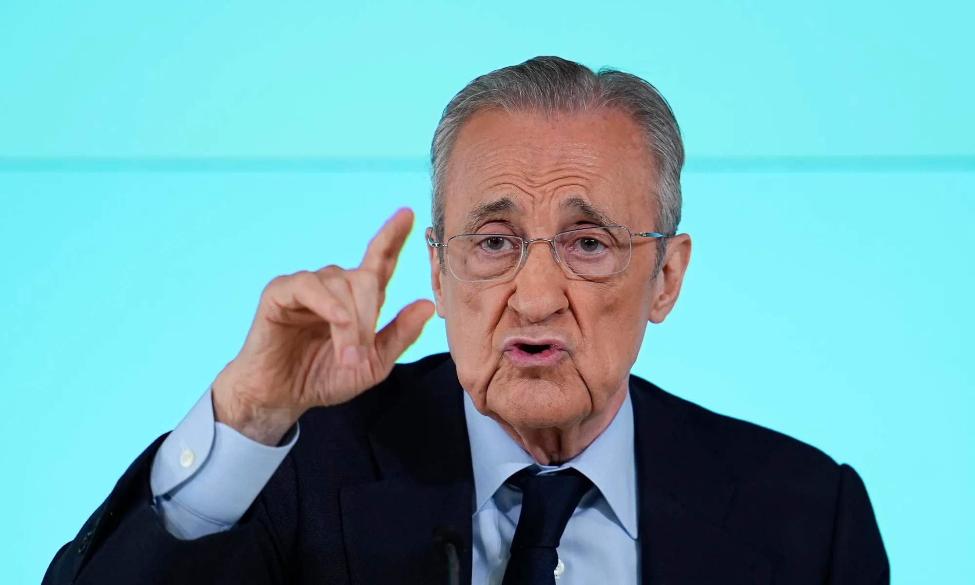 Florentino Pérez, presidente del Real Madrid.