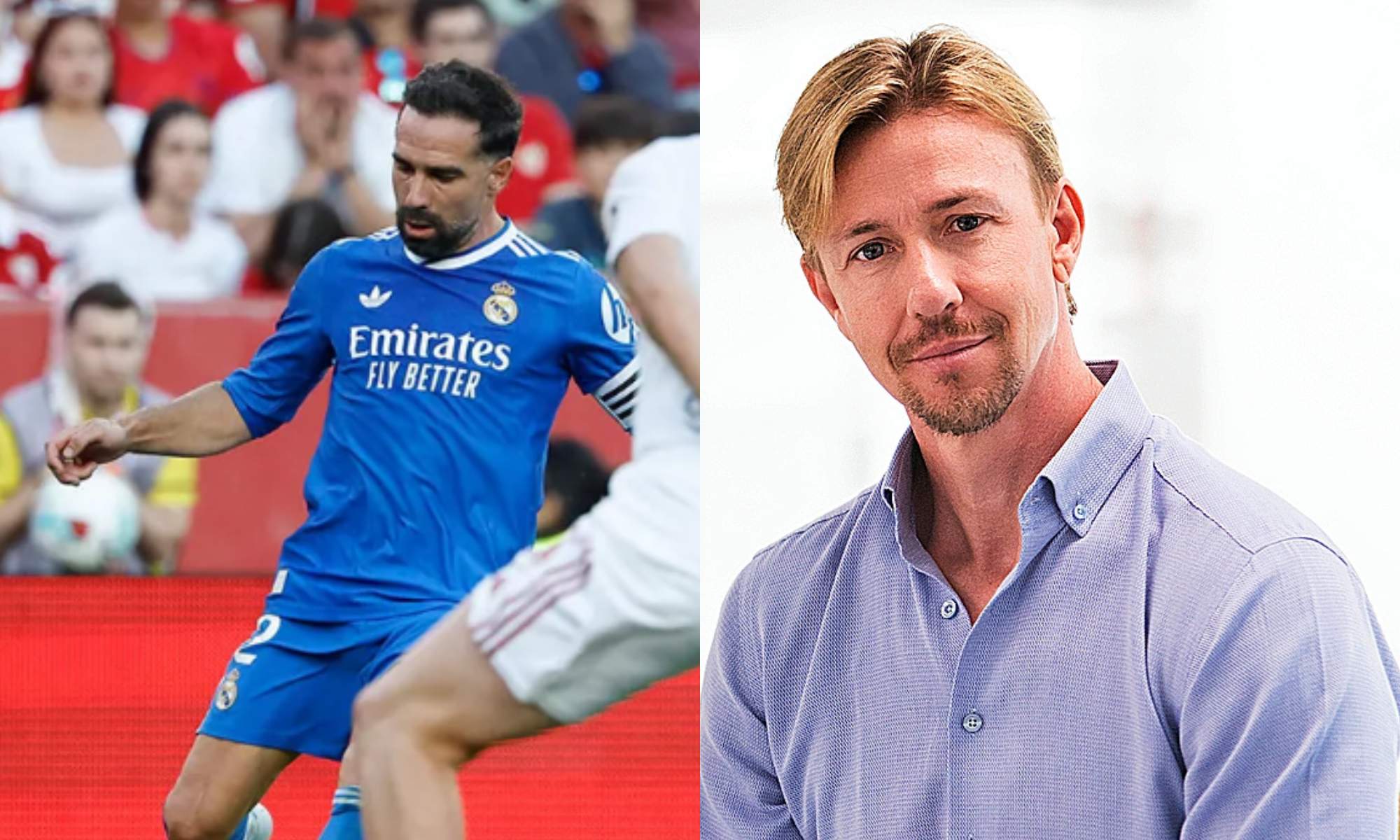 El futuro de Carvajal está en el aire y Guti deja claro que apostaría su continuidad