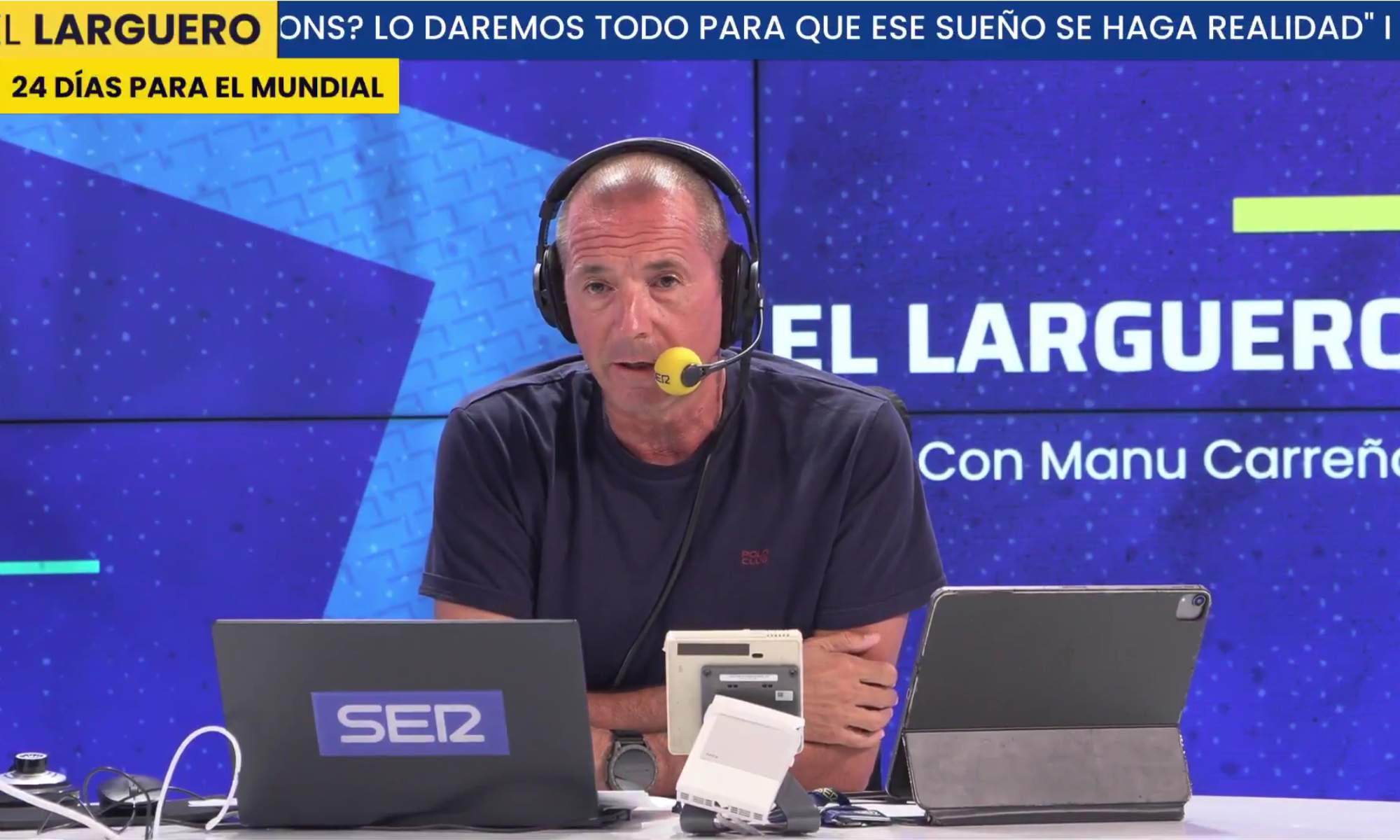 Manu Carreño afirma que habrá elecciones a la presidencia del Real Madrid