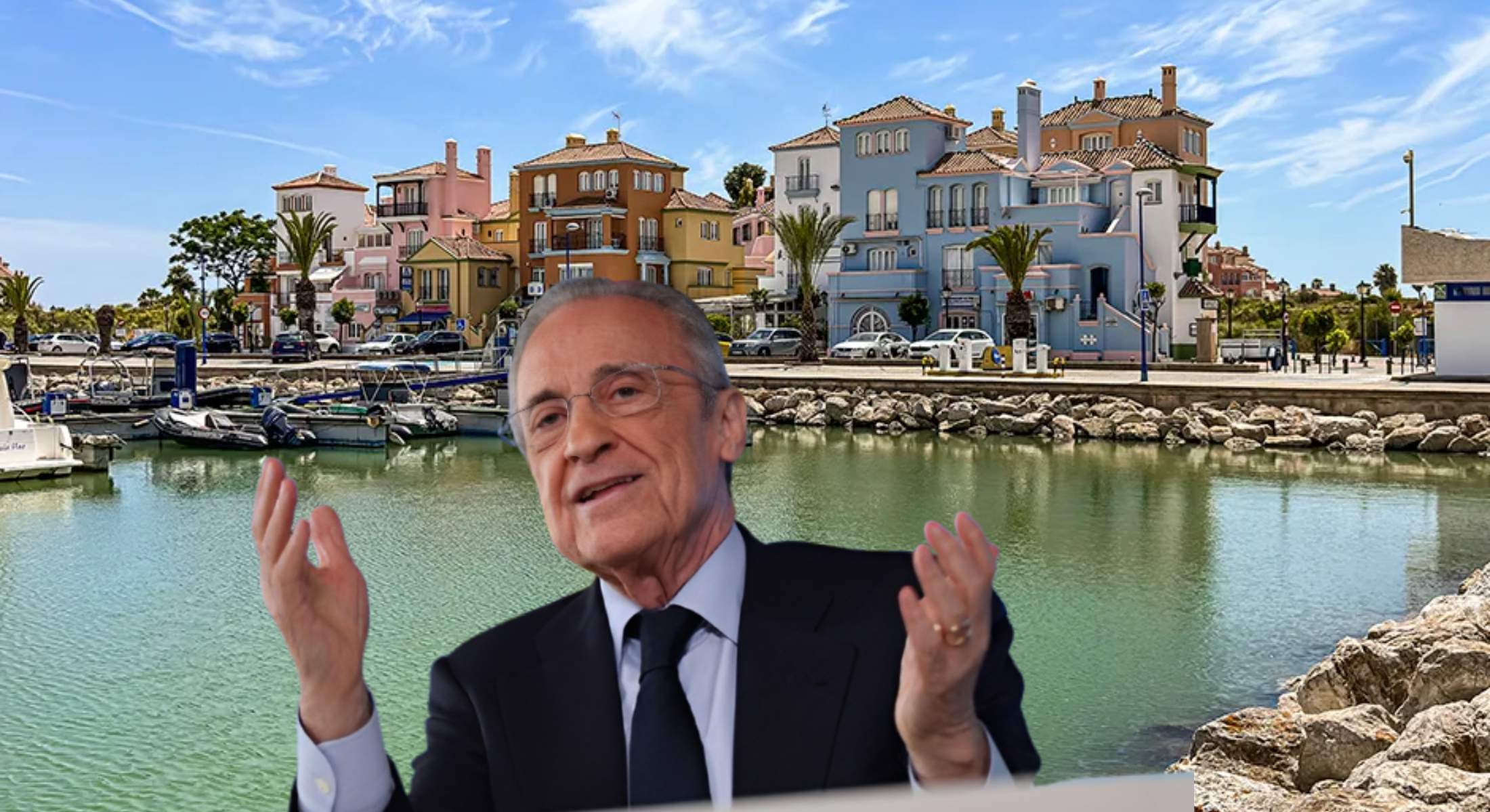 Florentino desconecta en El Puerto de Santa María