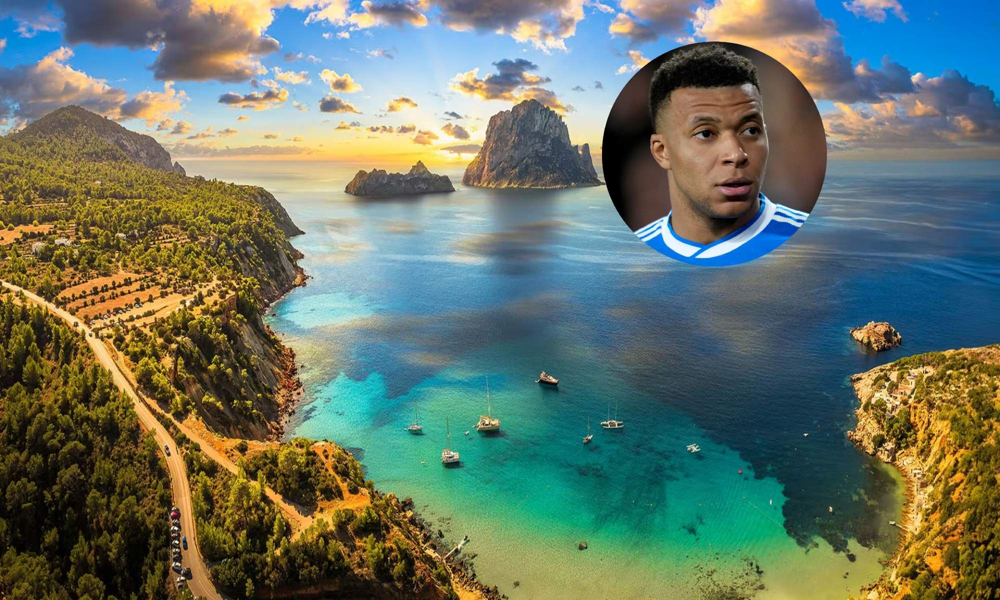 Kylian Mbappé saca partido a esta isla espectacular