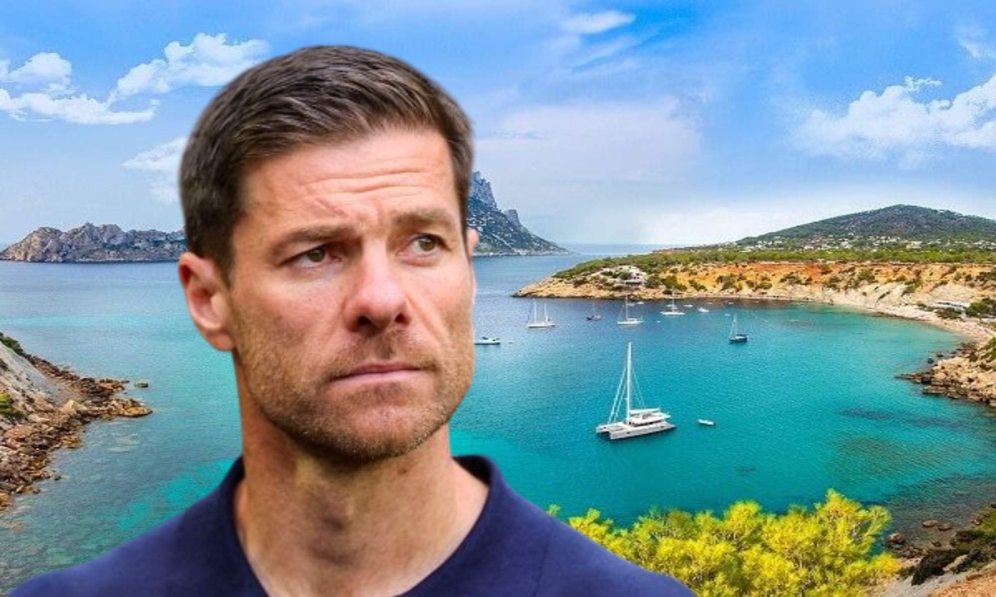 Xabi Alonso siempre desconecta en esta isla
