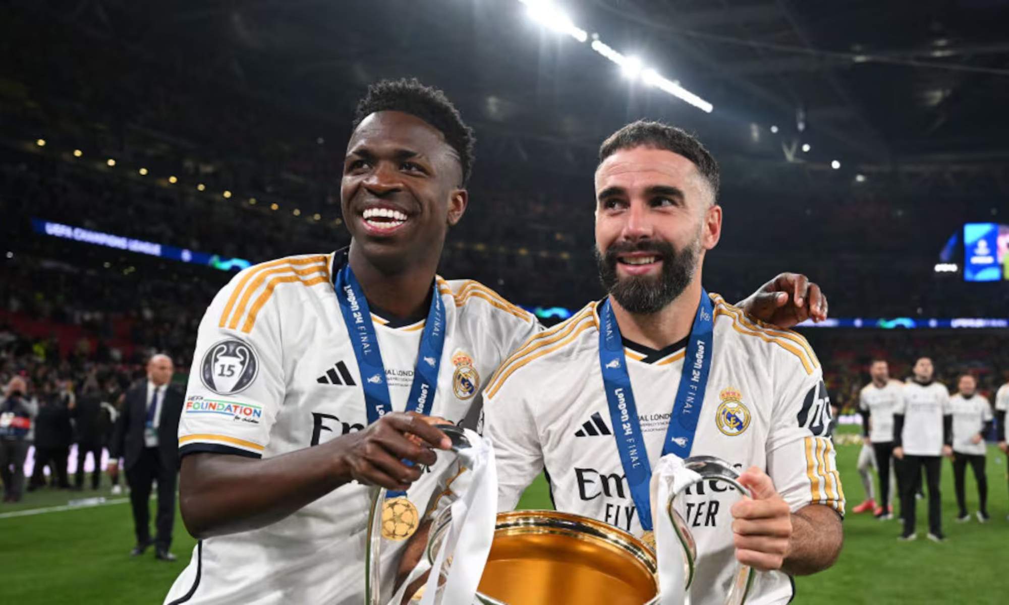 Vinicius no estará en la despedida de Carvajal