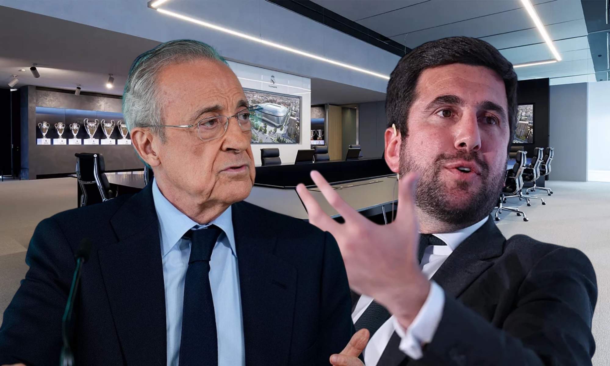 Florentino Pérez ha presentado su candidatura a la presidencia del Real Madrid y espera ahora si Enrique Riquelme da el paso definitivo.