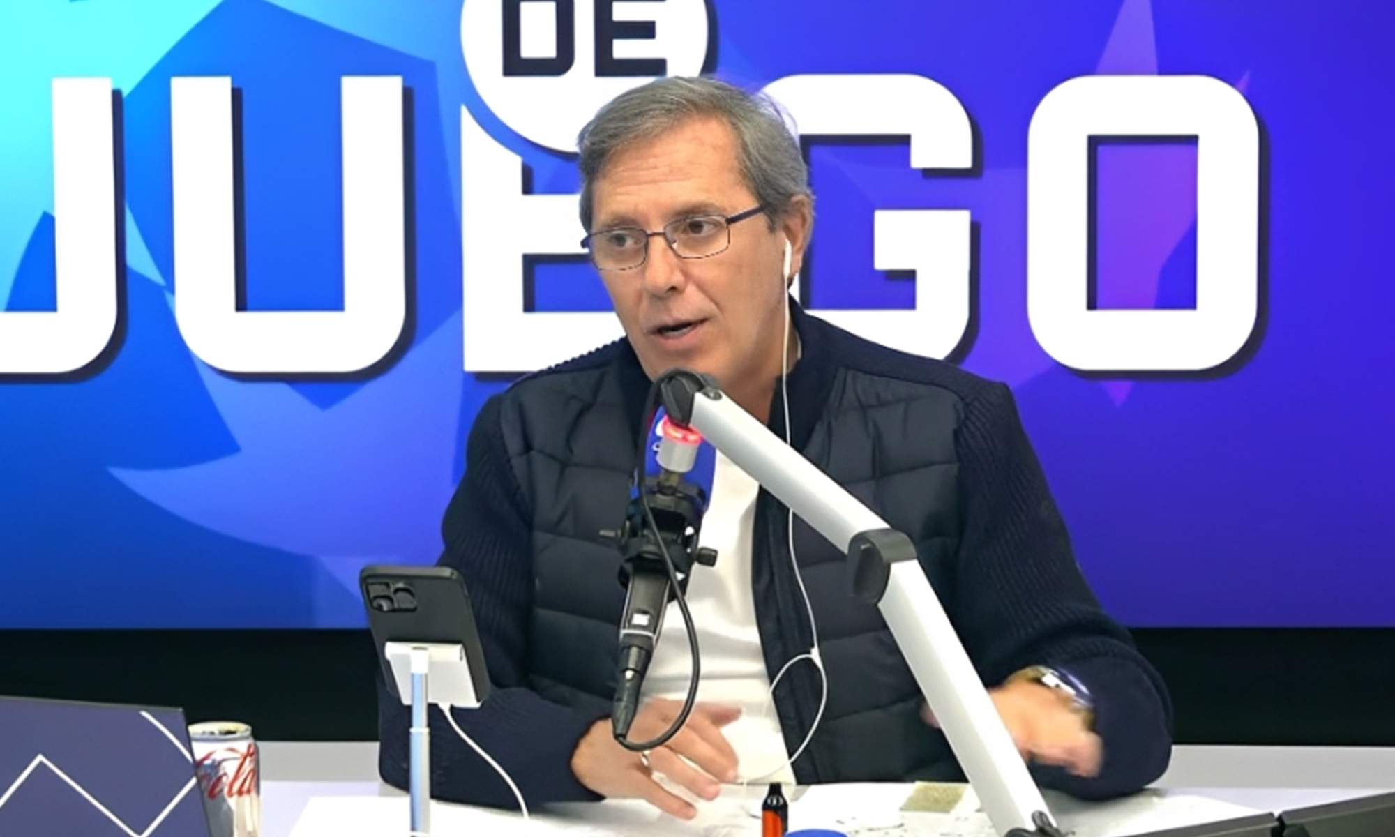 Paco González en un programa de COPE. 