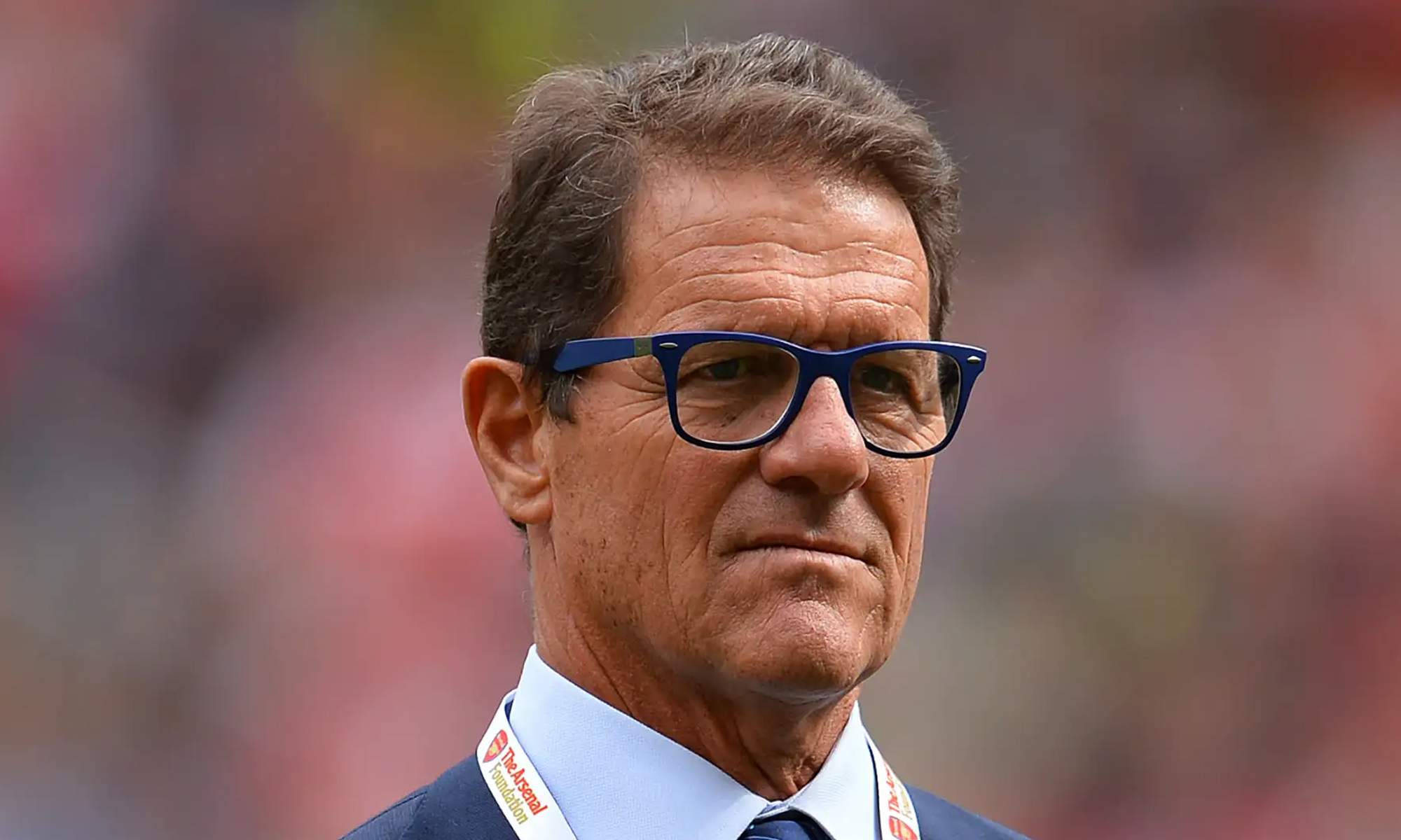 Fabio Capello durante un partido.