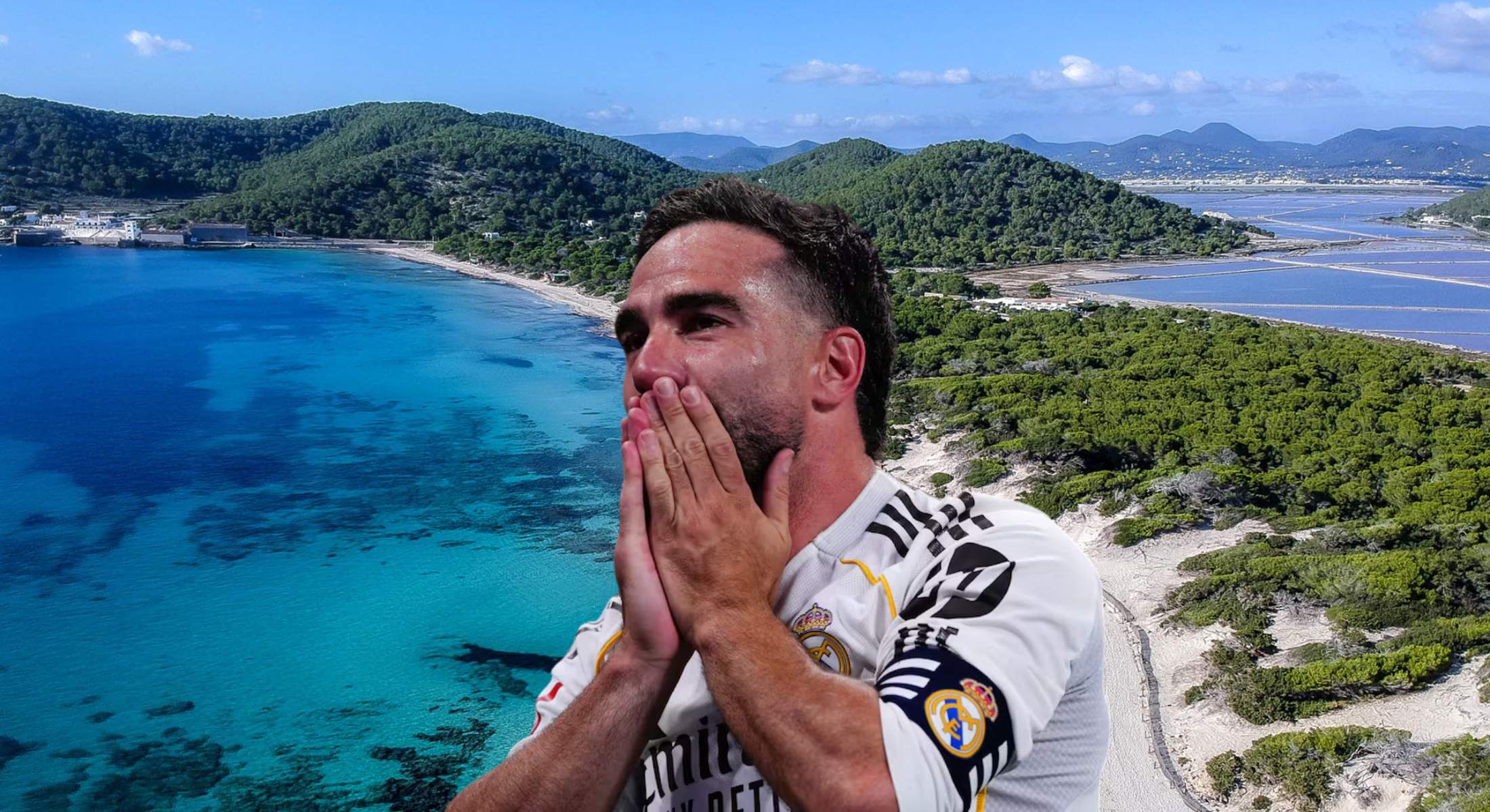 Carvajal tiene en Ibiza su refugio particular