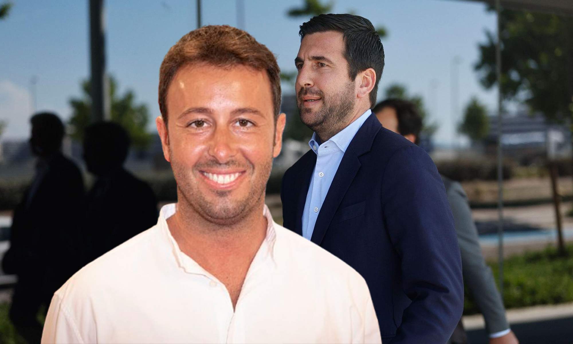 Matías Prats Júnior y Enrique Riquelme.
