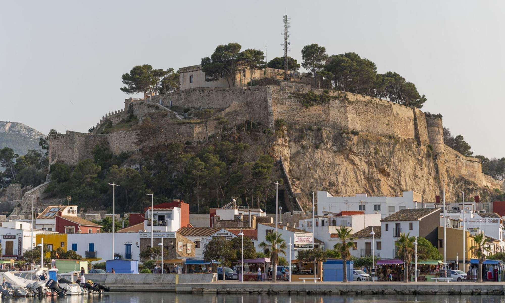 Castillo de Dénia, España. 