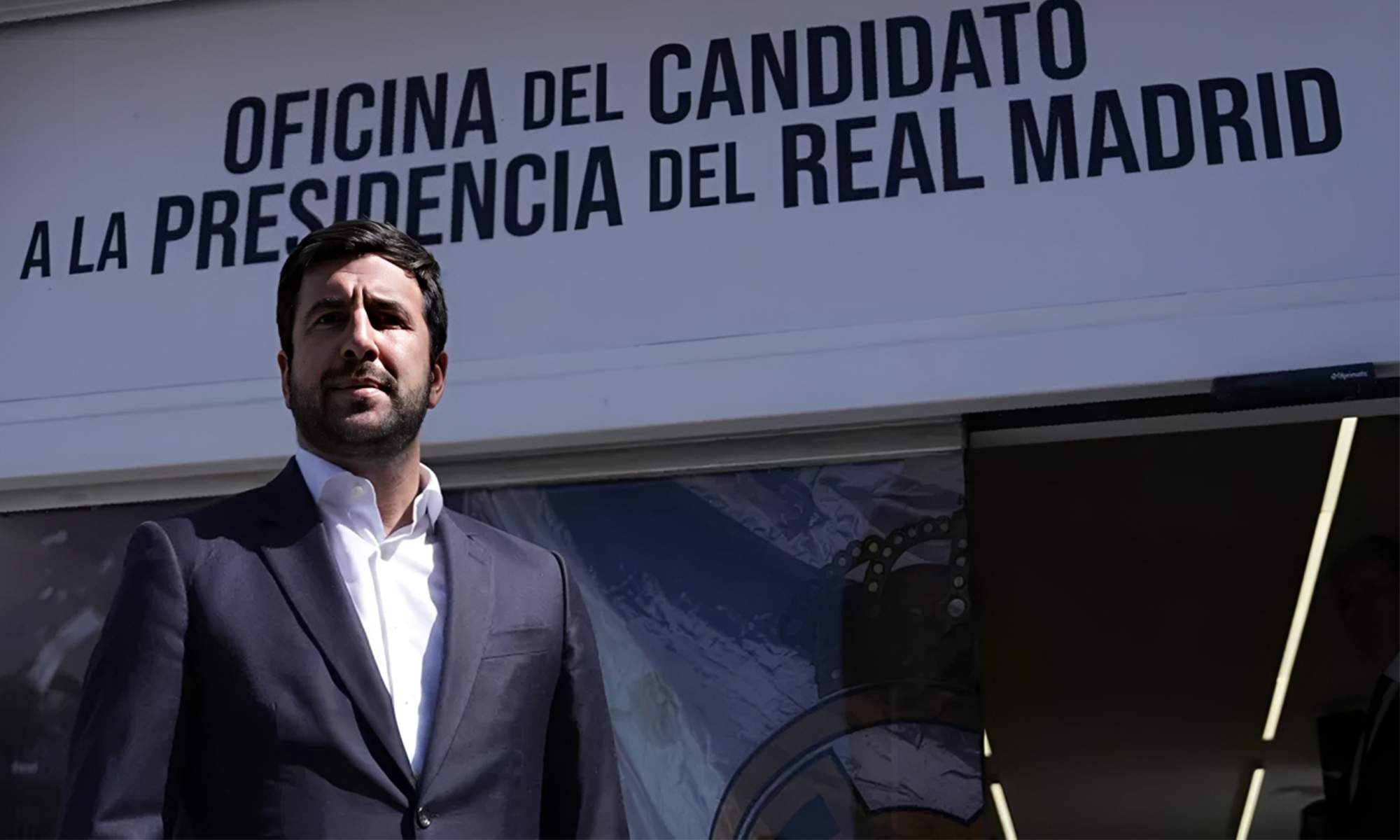 Enrique Riquelme, candidato a la presidencia del Real Madrid.