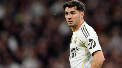Brahim Díaz, en un partido con el Real Madrid durante esta temporada. Brahim Díaz, en un partido con el Real Madrid durante esta temporada.