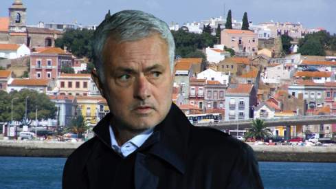 José Mourinho y Setúbal, ciudad de Lisboa. José Mourinho y Setúbal, ciudad de Lisboa.