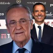 Florentino Pérez y Jorge Mendes.