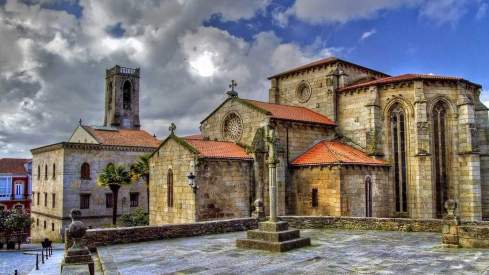 Iglesia de San Francisco, en Betanzos.
