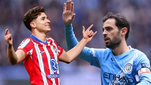 De Julián Álvarez a Bernardo Silva y no son los únicos: Real Madrid y Atlético vuelven a cruzar sus intereses por el fichaje de Hjulmand