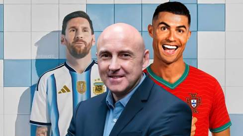 Maldini, Cristiano Ronaldo y Leo Messi.