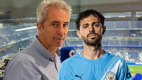 Manolo Lama y Bernardo Silva.