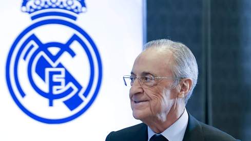 Florentino Pérez, presidente del Real Madrid.
