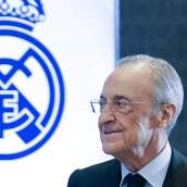 Florentino Pérez, presidente del Real Madrid.