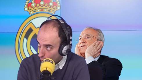 Antón Meana en La SER y Florentino Pérez.
