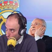 Antón Meana en La SER y Florentino Pérez.