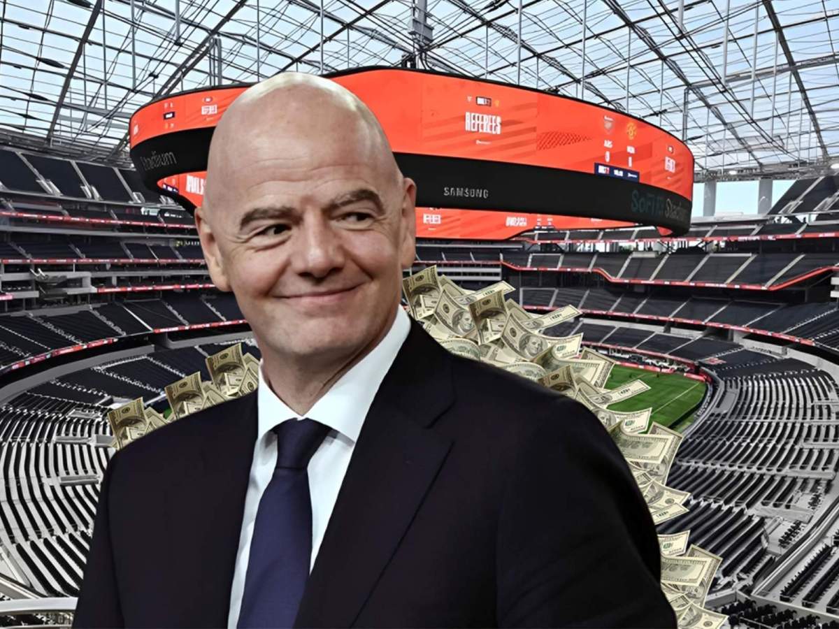 Infantino, dinero y un estadio de Estados unidos.