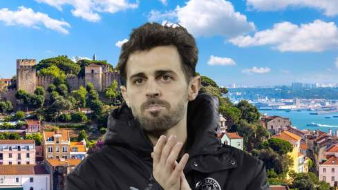 Bernardo Silva y la ciudad de Lisboa.