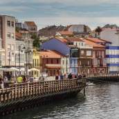 El paseo marítimo de Mugardos. 