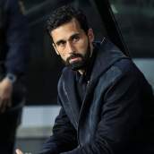 Álvaro Arbeloa, en el banquillo del Real Madrid durante un partido de esta temporada.