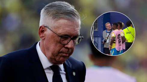 Vampeta, exfutbolista de Brasil: "Ancelotti podría haber sacado a Endrick, le ha llevado al Mundial por la presión de la gente" Vampeta, exfutbolista de Brasil: "Ancelotti podría haber sacado a Endrick, le ha llevado al Mundial por la presión de la gente"