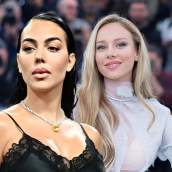 Georgina Rodríguez y Ester Expósito.