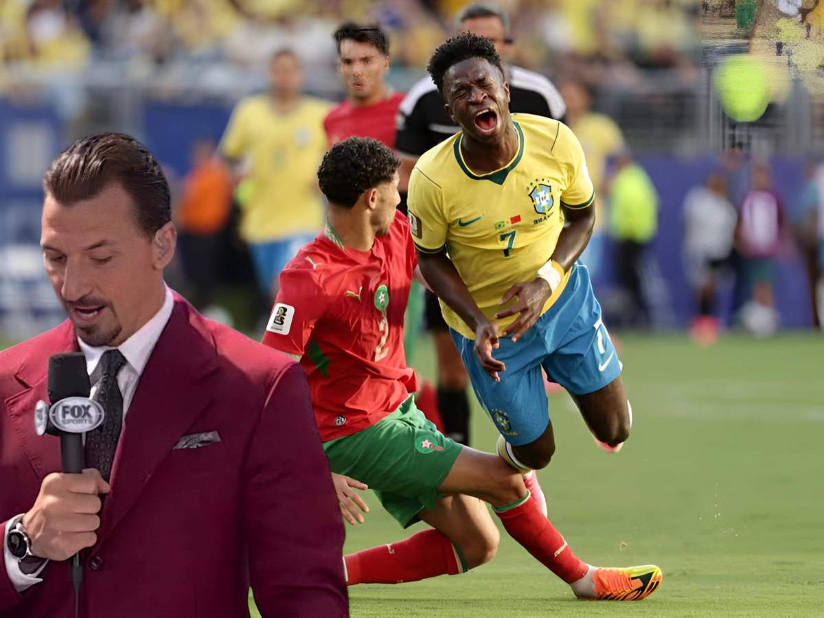 Ibrahimovic, sobre Vinicius: "No se trata de reputación ni del momento del partido, el árbitro debe intervenir y expulsar a Achraf" Ibrahimovic, sobre Vinicius: "No se trata de reputación ni del momento del partido, el árbitro debe intervenir y expulsar a Achraf"