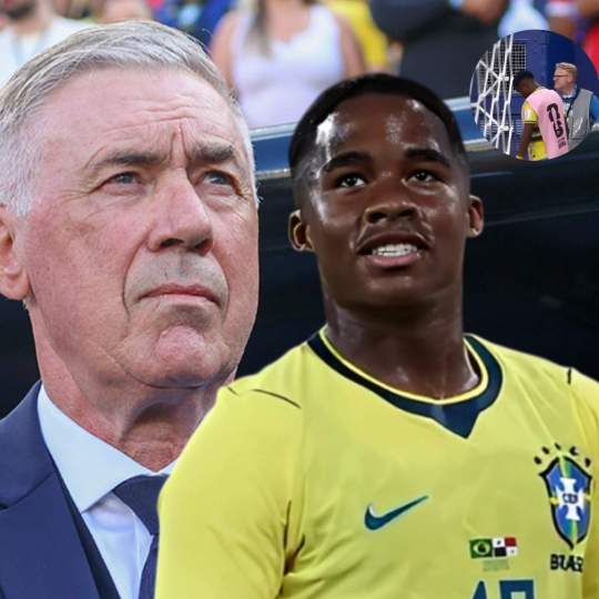 Ancelotti no contó con Endrick en su debut mundialista con Brasil Ancelotti no contó con Endrick en su debut mundialista con Brasil