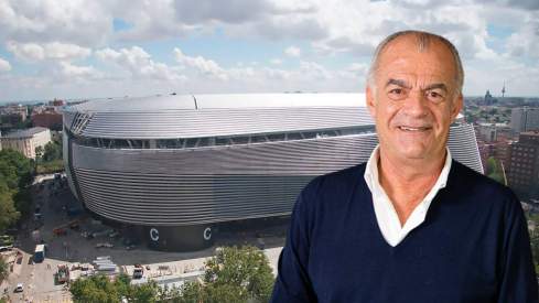 Josep Ribas ha sido uno de los arquitectos encargados del proyecto de remodelación del estadio Santiago Bernabeú. Josep Ribas ha sido uno de los arquitectos encargados del proyecto de remodelación del estadio Santiago Bernabeú.