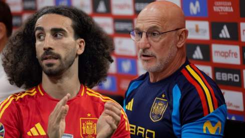 Luis de la Fuente se ha pronunciado sobre el fichaje cerrado del Real Madrid por Marc Cucurella. Luis de la Fuente se ha pronunciado sobre el fichaje cerrado del Real Madrid por Marc Cucurella.