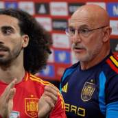 Luis de la Fuente se ha pronunciado sobre el fichaje cerrado del Real Madrid por Marc Cucurella.