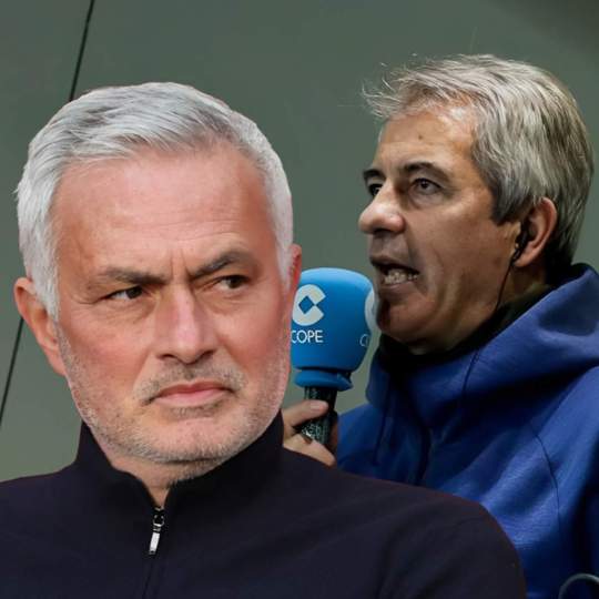 José Mourinho y Manolo Lama. José Mourinho y Manolo Lama.
