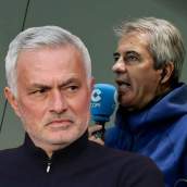 José Mourinho y Manolo Lama.
