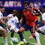 Ferran, en el partido de España ante Cabo Verde
