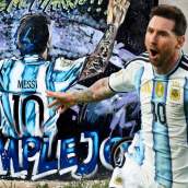 El barrio en el que creció Leo Messi: 3.000 habitantes, casas bajas, 34 murales y al lado del museo del deporte
