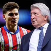 Enrique Cerezo confunde a Julián Álvarez: "Es cierto que hubo una oferta de 150 millones, pero Julián López es jugador del Atlético de Madrid"